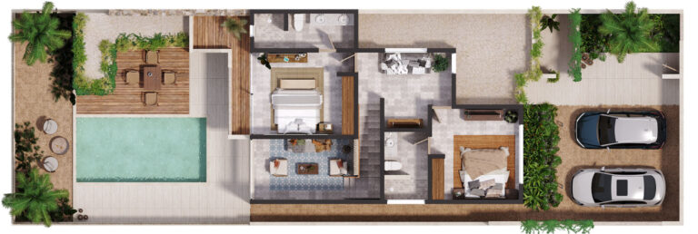 Cam02_Casa_Playa_Chixchulub_Plantas_Arquitectonica_PA_ed_02