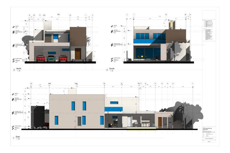 PLANOS CASA GAVIONES 5