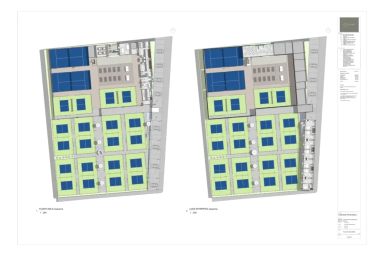 Pickeball Merida Planos 1