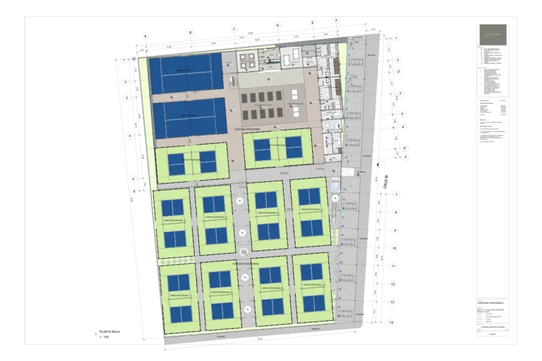 Pickeball Merida Planos 2
