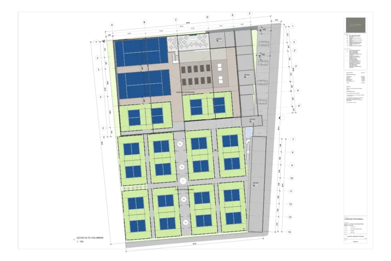 Pickeball Merida Planos 4
