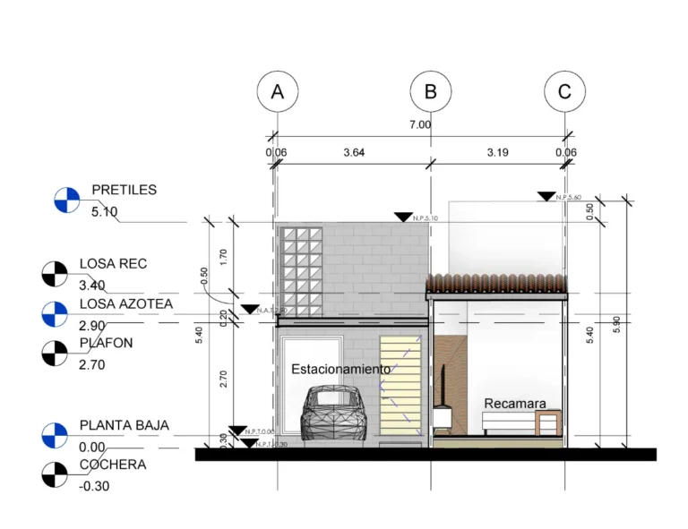 Planos Casa Ciudad Maderas 1
