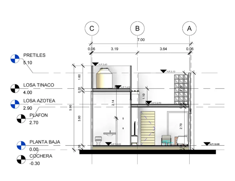 Planos Casa Ciudad Maderas 4